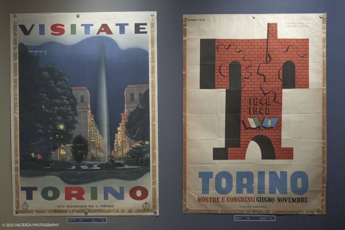 DSCF0156.jpg - Italy, February 12, 2025. Palazzo Madama â€“ Museo Civico d'Arte Antica di Torino presents the exhibition â€œVisitate lâ€™Italia! Promozione e PubblicitÃ  Turistica 1900-1950â€�, an unpublished story on the history of Italian tourism promotion.