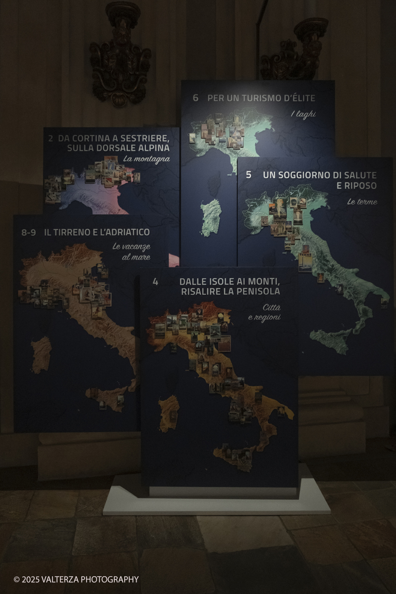 _DSF5791.jpg - Italy, February 12, 2025. Palazzo Madama â€“ Museo Civico d'Arte Antica di Torino presents the exhibition â€œVisitate lâ€™Italia! Promozione e PubblicitÃ  Turistica 1900-1950â€�, an unpublished story on the history of Italian tourism promotion.