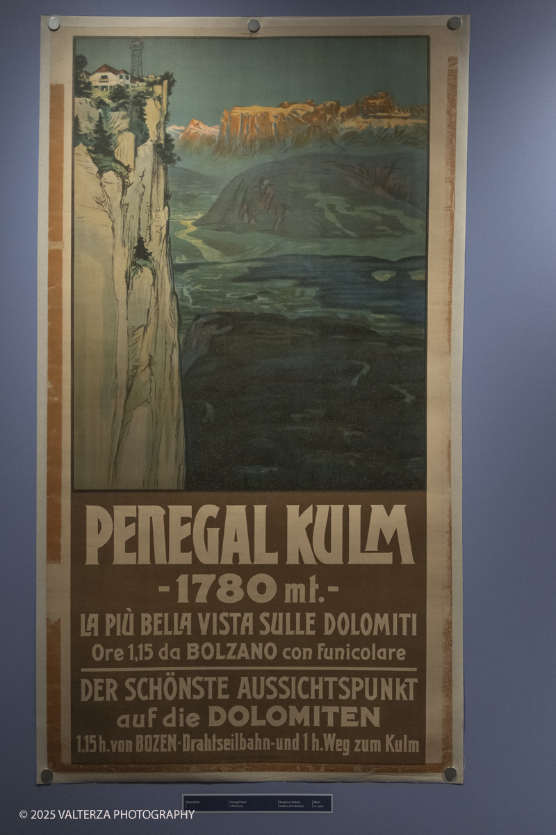 _DSF5792.jpg - Italy, February 12, 2025. Palazzo Madama â€“ Museo Civico d'Arte Antica di Torino presents the exhibition â€œVisitate lâ€™Italia! Promozione e PubblicitÃ  Turistica 1900-1950â€�, an unpublished story on the history of Italian tourism promotion.