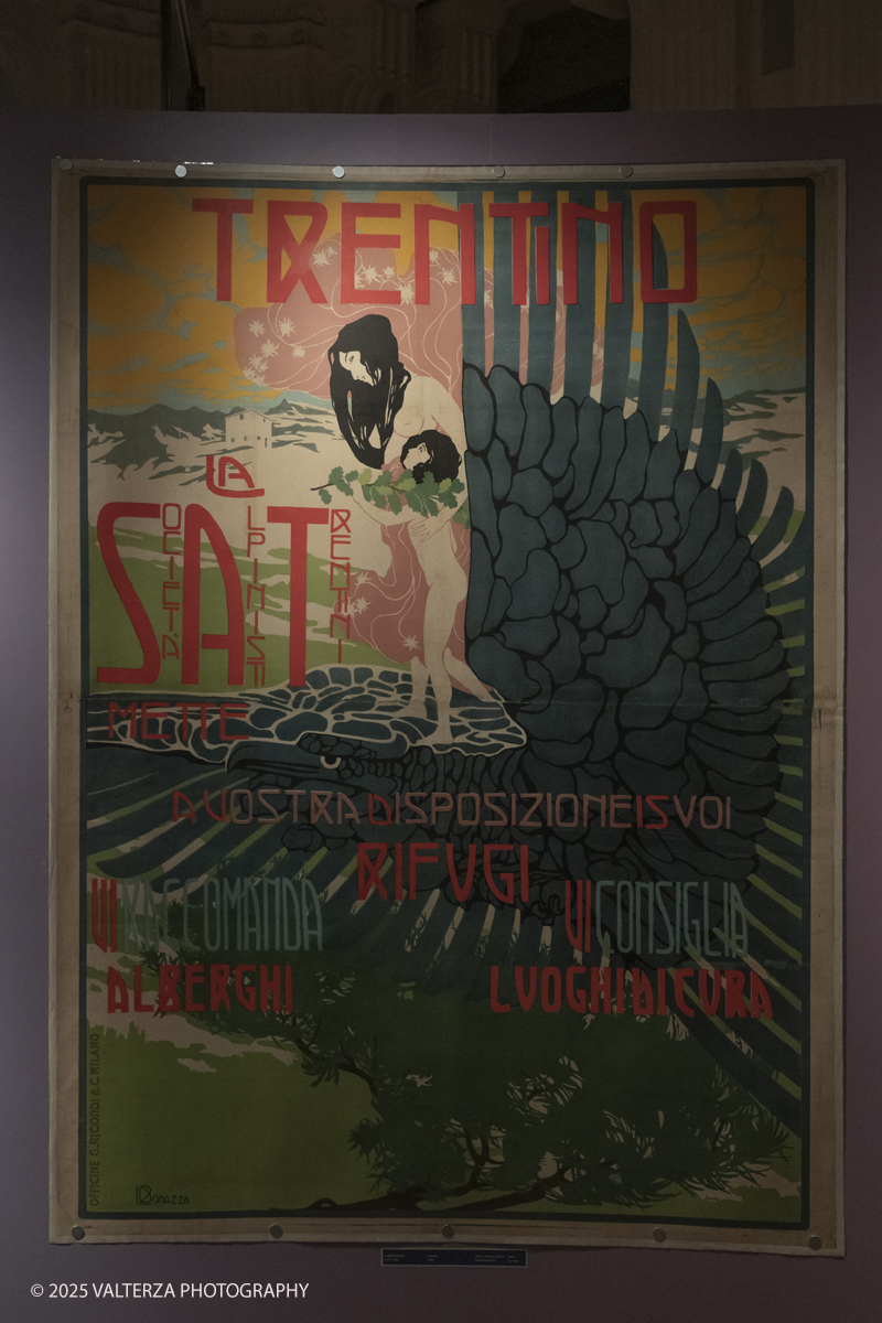 _DSF5796.jpg - Italy, February 12, 2025. Palazzo Madama â€“ Museo Civico d'Arte Antica di Torino presents the exhibition â€œVisitate lâ€™Italia! Promozione e PubblicitÃ  Turistica 1900-1950â€�, an unpublished story on the history of Italian tourism promotion.