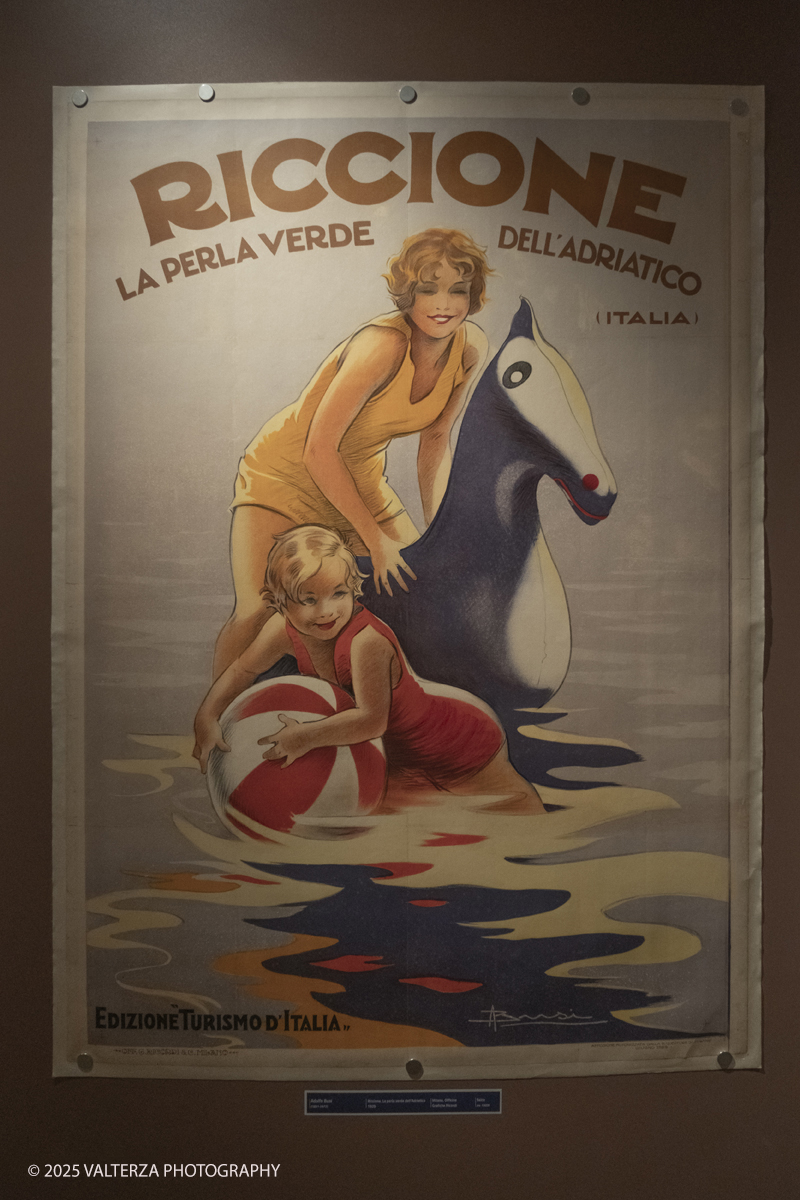 _DSF5863.jpg - Italy, February 12, 2025. Palazzo Madama â€“ Museo Civico d'Arte Antica di Torino presents the exhibition â€œVisitate lâ€™Italia! Promozione e PubblicitÃ  Turistica 1900-1950â€�, an unpublished story on the history of Italian tourism promotion.