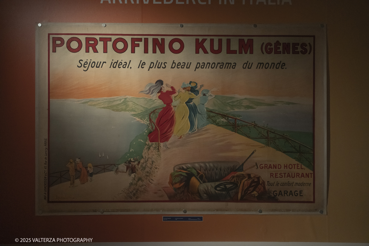 _DSF5865.jpg - Italy, February 12, 2025. Palazzo Madama â€“ Museo Civico d'Arte Antica di Torino presents the exhibition â€œVisitate lâ€™Italia! Promozione e PubblicitÃ  Turistica 1900-1950â€�, an unpublished story on the history of Italian tourism promotion.