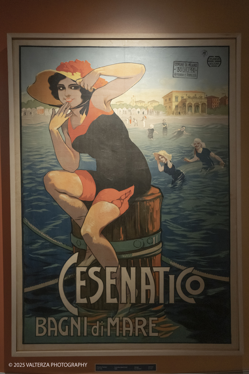 _DSF5873.jpg - Italy, February 12, 2025. Palazzo Madama â€“ Museo Civico d'Arte Antica di Torino presents the exhibition â€œVisitate lâ€™Italia! Promozione e PubblicitÃ  Turistica 1900-1950â€�, an unpublished story on the history of Italian tourism promotion.