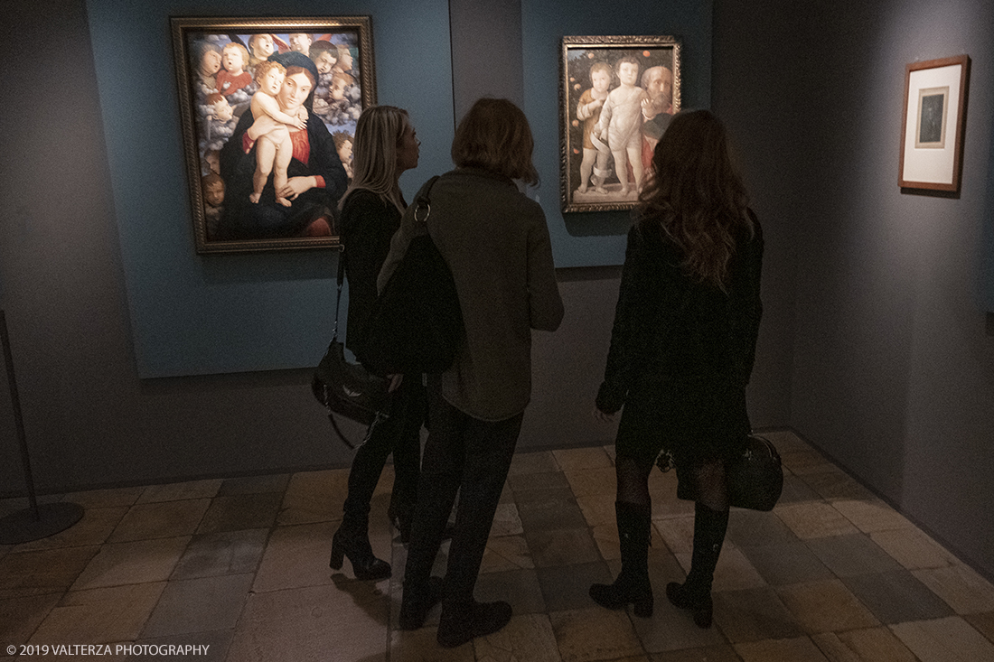 _DSF9233.jpg - 11/12/2019. Torino. Andrea Mantegna. Rivivere l'antico ,costruire il moderno. Nella foto un momento della visita alla mostra.