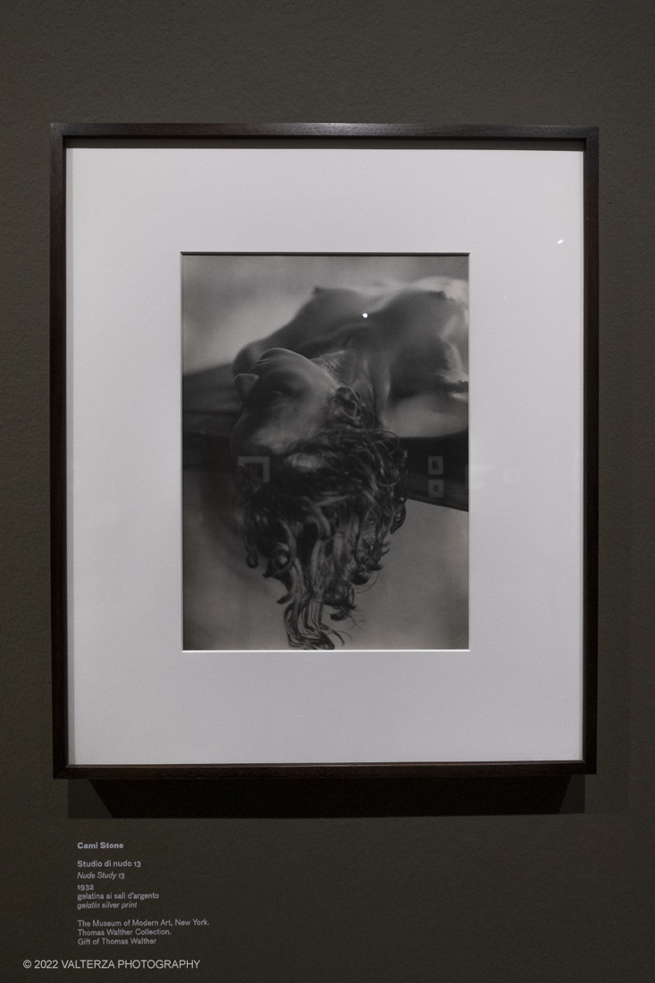 _DSF5344.jpg - 02/03/2022. Torino. La collezione Thomas Walther del Museum of Modern Art , New York. Nella foto Cami Stone Studio di nudo 13 1932