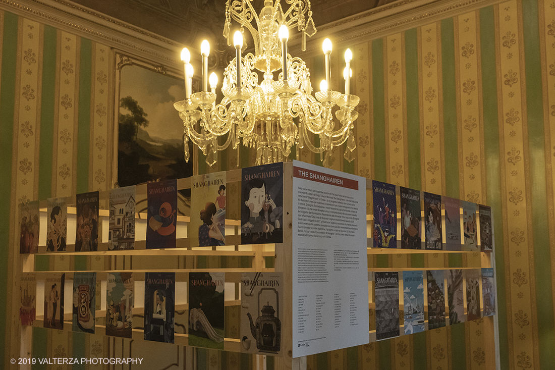 _DSF5834.jpg - 26/09/2019. Torino. In vista delle celebrazioni del 50Â° anniversario delle relazioni diplomatiche tra Italia e Cina, Graphic Days organizza â€“ allâ€™interno del programma In The City â€“ Casa Cina, un percorso espositivo che propone numerose opere di visual design dallâ€™alto valore qualitativo, sociale, e culturale. Gli autori delle opere sono artisti e graphic designer cinesi che coniugano tecniche tradizionali e innovative per raccontare la cultura visiva orientale reinterpretandola in chiave contemporanea. Nella foto The Shanghairen Ã¨ un progetto collettivo che riunisce oltre 80 illustratoti cinesi.