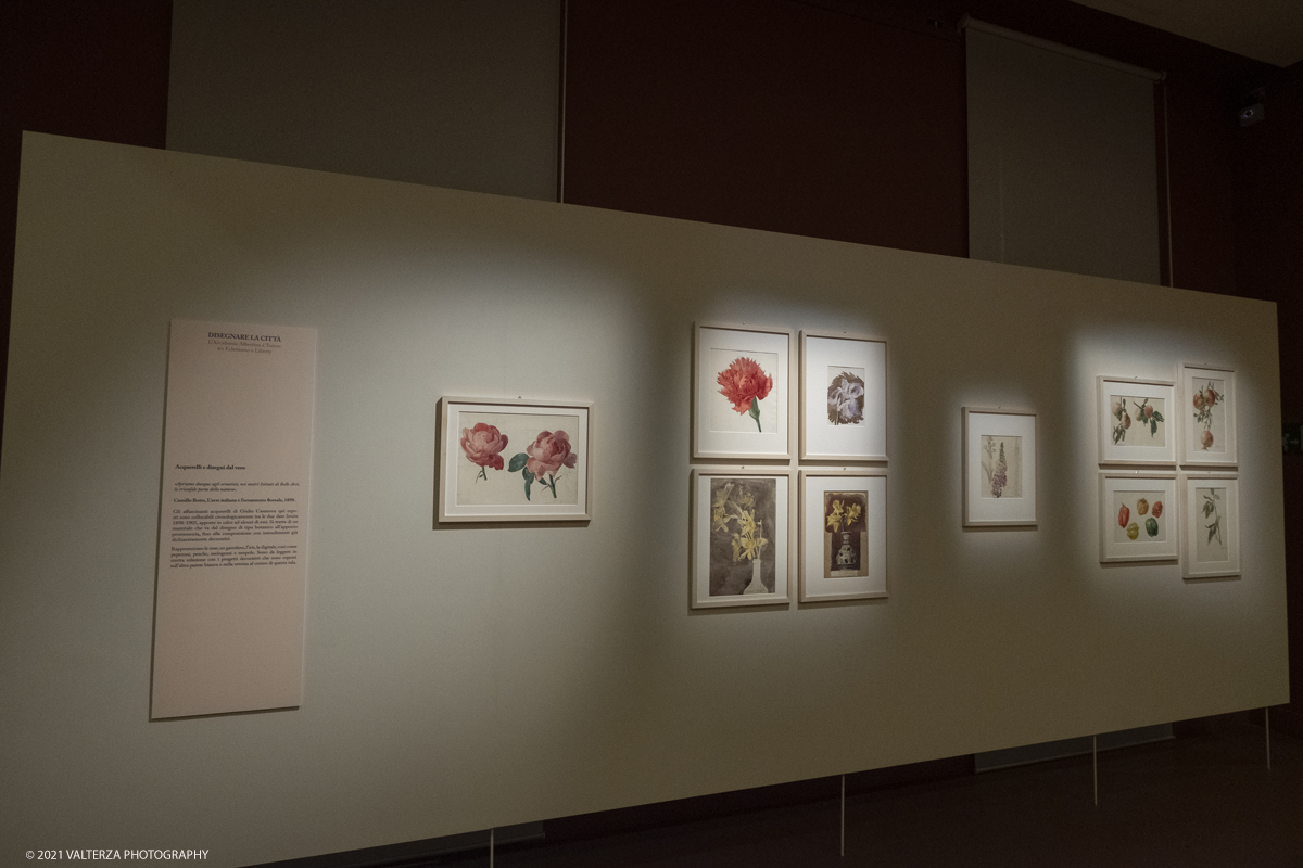 _DSF2231.jpg - 01/10/2029. Torino. L'accademia Albertina e Torino tra eccletismo e Liberty. Disegnare la cittÃ  non Ã¨ una semplice mostra ma un viaggio nella storia dellâ€™arte e dellâ€™architettura torinese che  vuole ritrovare nel passato le sinergie e le ispirazioni utili al nostro .futuro. Nella foto Acquarelli e disegni di Giulio Casanova datati tra il 1898 ed il 1905