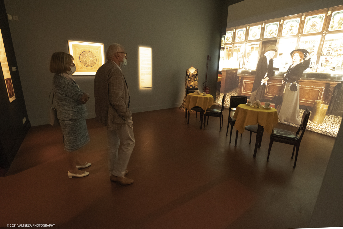 _DSF2398.jpg - 01/10/2029. Torino. L'accademia Albertina e Torino tra eccletismo e Liberty. Disegnare la cittÃ  non Ã¨ una semplice mostra ma un viaggio nella storia dellâ€™arte e dellâ€™architettura torinese che  vuole ritrovare nel passato le sinergie e le ispirazioni utili al nostro .futuro. Nella foto visita alla mostra