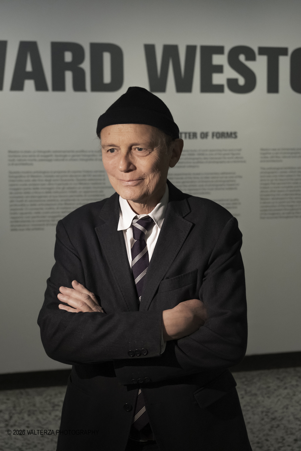 DSCF0522.jpg - 11/02/2026. Torino. CAMERA | EDWARD WESTON. La materia delle forme. Con una selezione di 171 immagini, molte delle quali vintage, il percorso espositivo â€“ curato da SÃ©rgio Mah â€“ si configura come unâ€™ampia antologia che ripercorre tutte le fasi della produzione di Edward Weston (Illinois, 1886 - California, 1958)  Nella foto FranÃ§ois HÃ©bel, nuovo Direttore Artistico di CAMERA