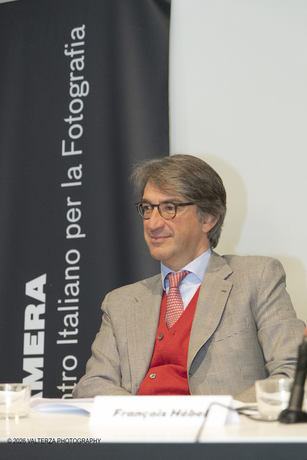 DSCF0817.jpg - 11/02/2026. Torino. CAMERA | EDWARD WESTON. La materia delle forme. Con una selezione di 171 immagini, molte delle quali vintage, il percorso espositivo â€“ curato da SÃ©rgio Mah â€“ si configura come unâ€™ampia antologia che ripercorre tutte le fasi della produzione di Edward Weston (Illinois, 1886 - California, 1958)  Nella foto Conferenza Stampa, Emanuele Chieli Presidente di Camera