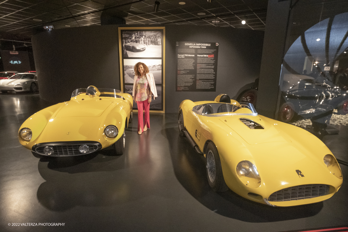 _DSF9446.jpg - 27/06/2022. Torino. Nel mondo del collezionismo di automobili dâ€™epoca, dove il valore delle vetture storiche registra notevoli tassi di crescita i casi di contraffazione sono sempre piÃ¹ numerosi. Al MAUTO la nuova mostra sul tema. Nella foto in visita alla mostra