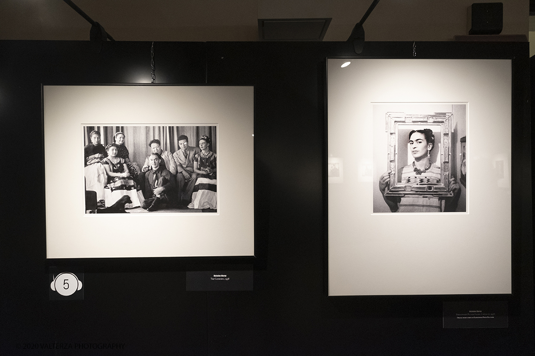 _DSF1300.jpg - 31/01/2020. Torino. " Frida Kahlo through the lens of Nickolas Murray" .Un viaggio emozionale nella vita dell'icona mondiale Frida Kahlo. Un percorso per conoscere la donna, viverla e comprendere la sua essenza, fatta di forza, coraggio, talento e un immenso amore. Una mostra evento per la prima volta in Europa. Nella foto immagini di Nickolas Muray del 1938
