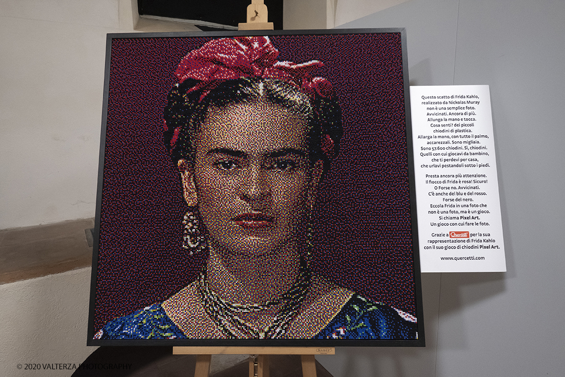 _DSF1478.jpg - 31/01/2020. Torino. " Frida Kahlo through the lens of Nickolas Murray" .Un viaggio emozionale nella vita dell'icona mondiale Frida Kahlo. Un percorso per conoscere la donna, viverla e comprendere la sua essenza, fatta di forza, coraggio, talento e un immenso amore. Una mostra evento per la prima volta in Europa. Nella foto