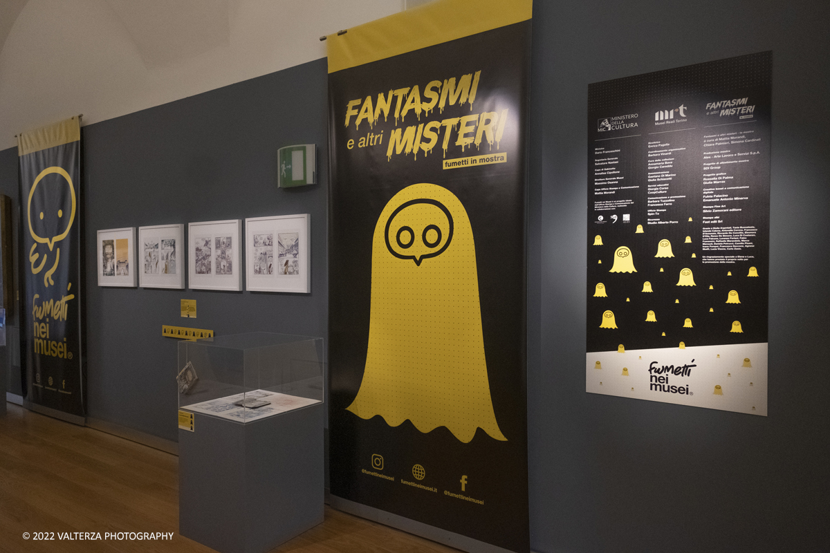 _DSF0599.jpg - 17/05/2022. Torino. Curata da Mattia Morandi, Chiara Palmieri e Simona Cardinali, la mostra si ispira al fumetto di Lorena Canottiere â€œIo piÃ¹ fanciullo non sonoâ€�, ambientato proprio nei Musei Reali, e che vede come protagonista il principe Eugenio di Savoia-Soissons. Il â€œfilosofo guerrieroâ€�, come lo definÃ¬ Rousseau, e colto collezionista dâ€™arte, che contribuÃ¬ ad arricchire le stanze dei Musei Reali