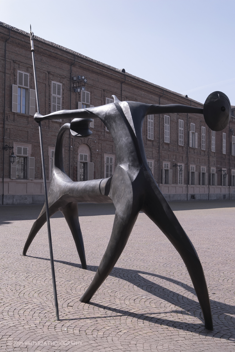 _DSF8101.jpg - 30-05-2025. Torino.  Giuseppe Maraniello, Mostra Asa Nisi Masa. Giuseppe Maraniello Asa Nisi Masa. Nella foto scultura della serie: Il gatto dorme rotondo