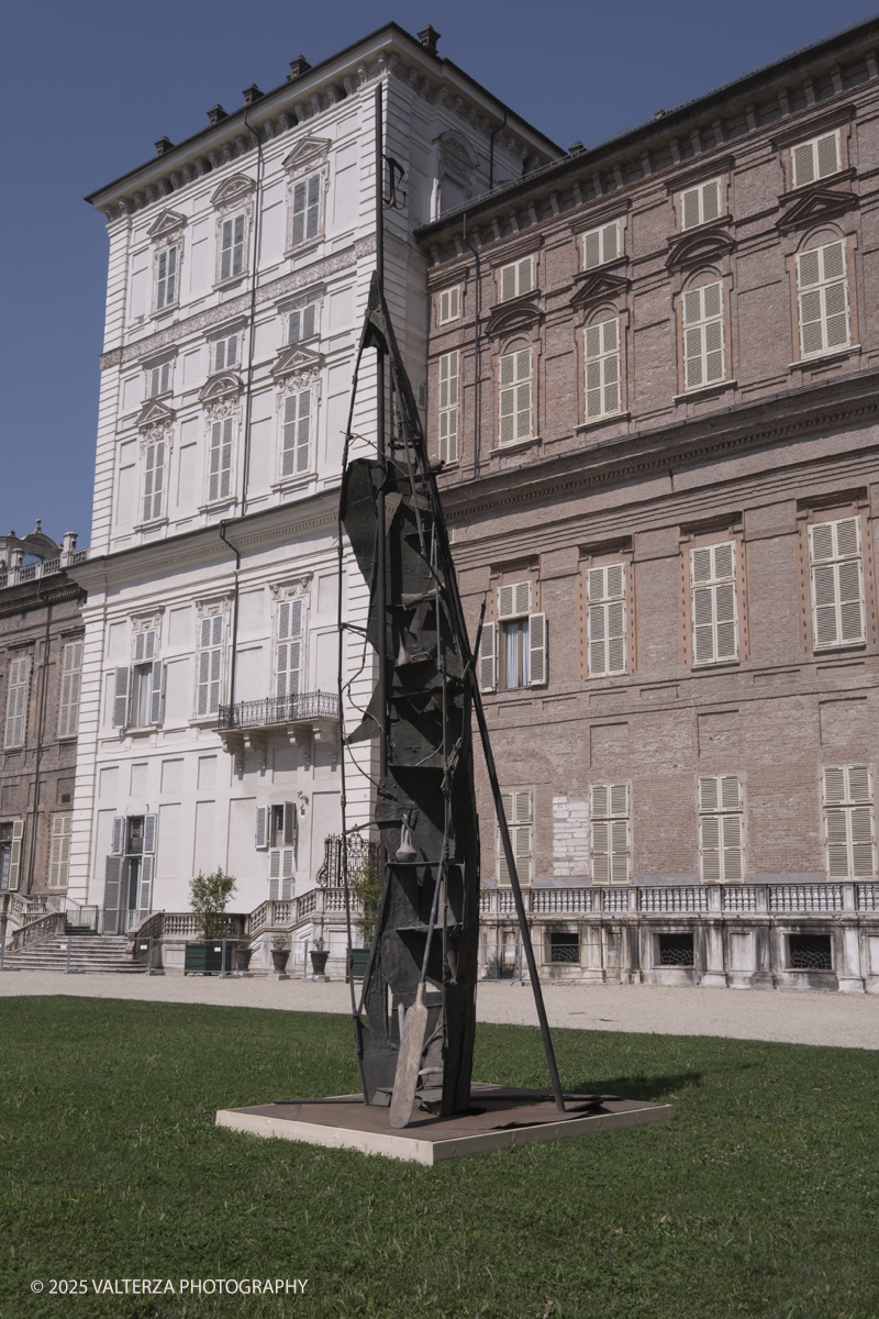 _DSF8124.jpg - 30-05-2025. Torino.  Giuseppe Maraniello, Mostra Asa Nisi Masa.  Nella foto una delle opere grandiose esposta nei Giardini Reali