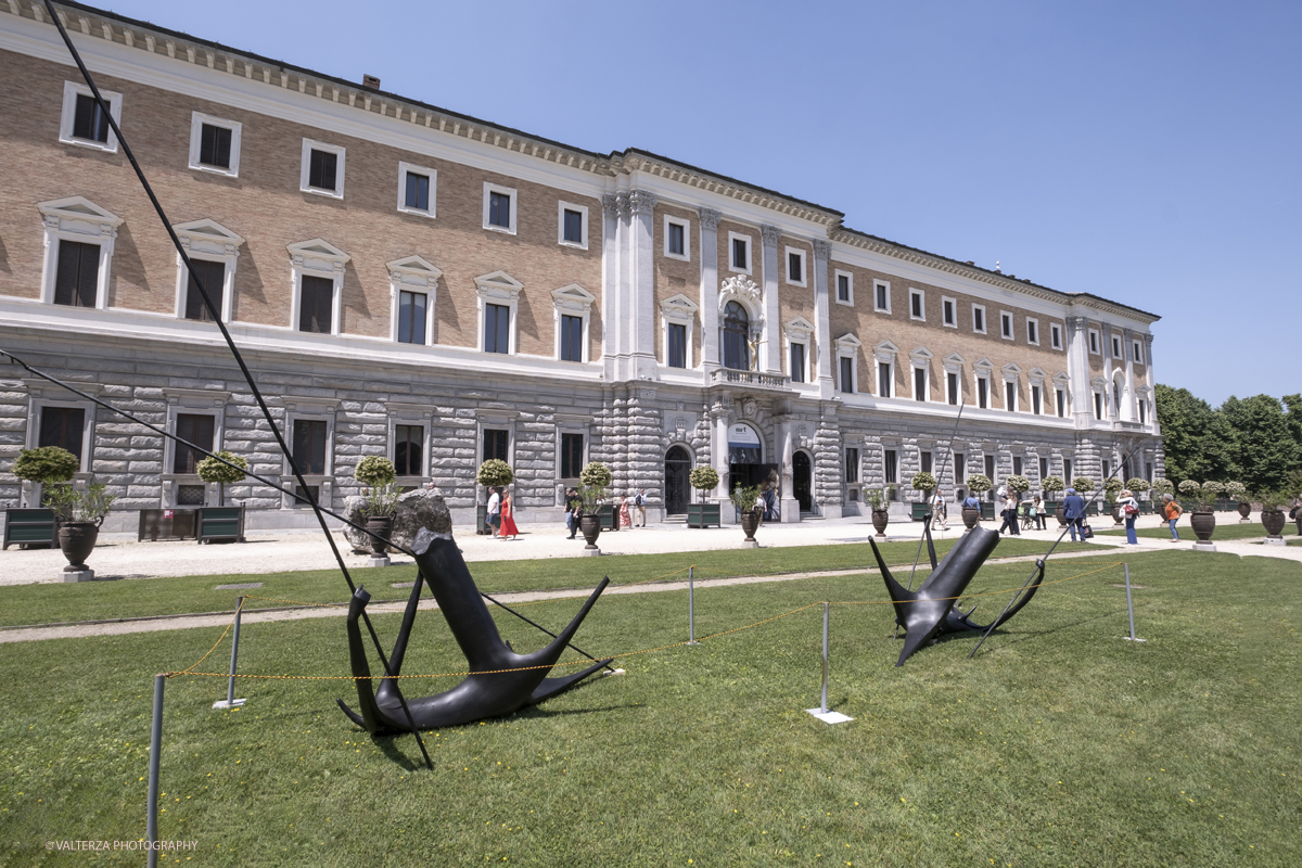 _DSF8354.jpg - 30-05-2025. Torino.  Giuseppe Maraniello, Mostra Asa Nisi Masa.  Nella foto , centauri della mitologia greca che si combattono in un duello