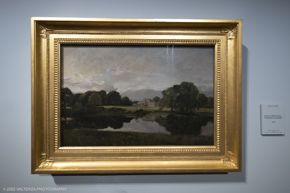 _DSF3990.jpg - 24/10/2022 .Torino. Per la prima volta in Italia una mostra dedicata al celebre artista John Constable: oltre cinquanta opere, provenienti dalla Tate UK, ripercorrono cronologicamente la vicenda artistica del pittore, tra i massimi esponenti della pittura romantica inglese. Nella foto