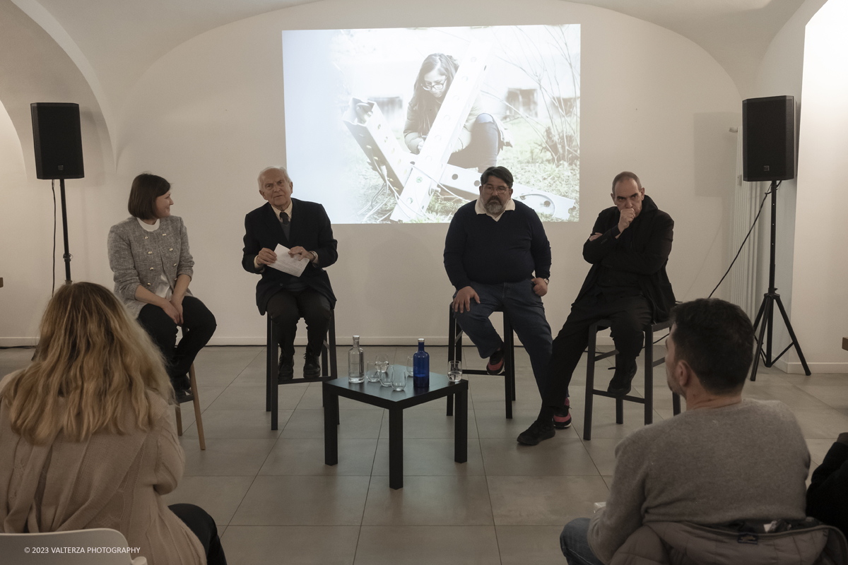 _DSF6424.jpg - 23/03/2023. Torino. Lâ€™esposizione Ã¨ parte del primo episodio di â€œArchivi dâ€™Affettoâ€�, un progetto volto a riscoprire e dare nuovo valore a grandi progettisti torinesi e a esperienze artistico-culturali spesso poco note al grande pubblico. Nella foto un momento della confereenza di presentazione
