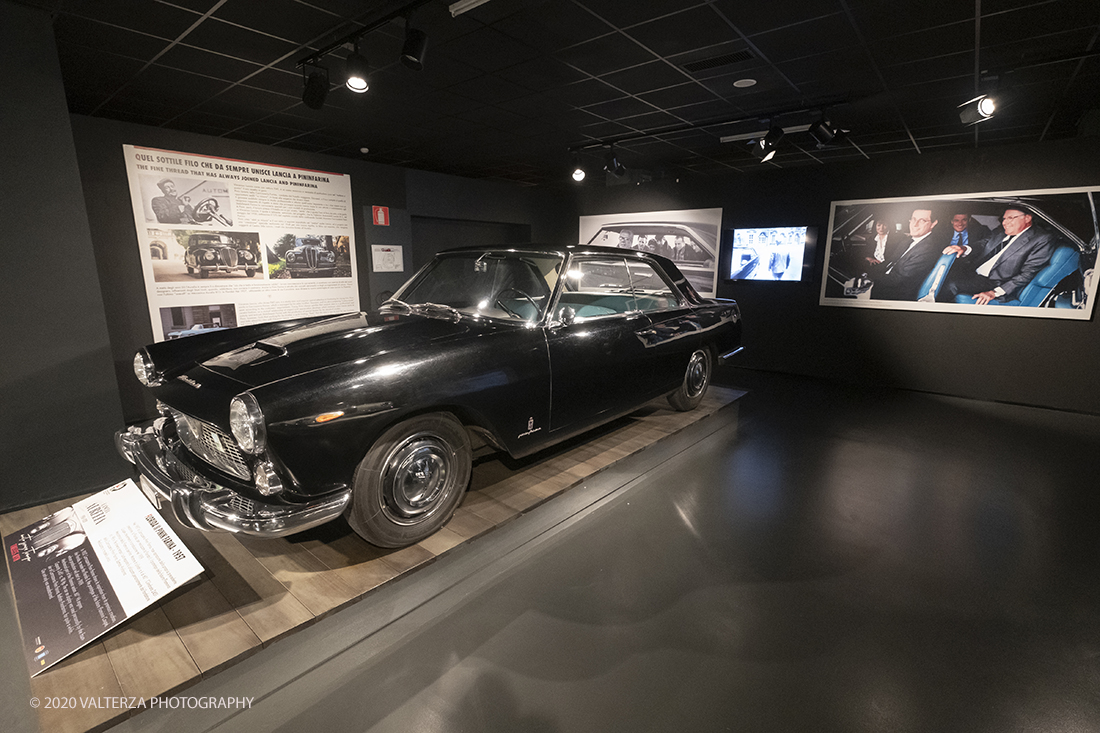 _DSF1335.jpg - 30/01/2020. Torino: Al Mauto una mostra dedicata ai 70 anni del mito torinese Lancia Aurelia.Il Museo Nazionale dellâ€™Automobile di Torino ha inaugurato la mostra "LANCIA AURELIA 1950 â€“ 2020. MITO SENZA TEMPO", uno straordinario percorso espositivo, che racconta, con il contributo di 18 esemplari dâ€™eccezione â€“ di serie e fuoriserie â€“ lâ€™evoluzione del modello presentato per la prima volta al pubblico proprio a Torino nel 1950.â€œ Nella foto Florida II Pinin Farina 1957