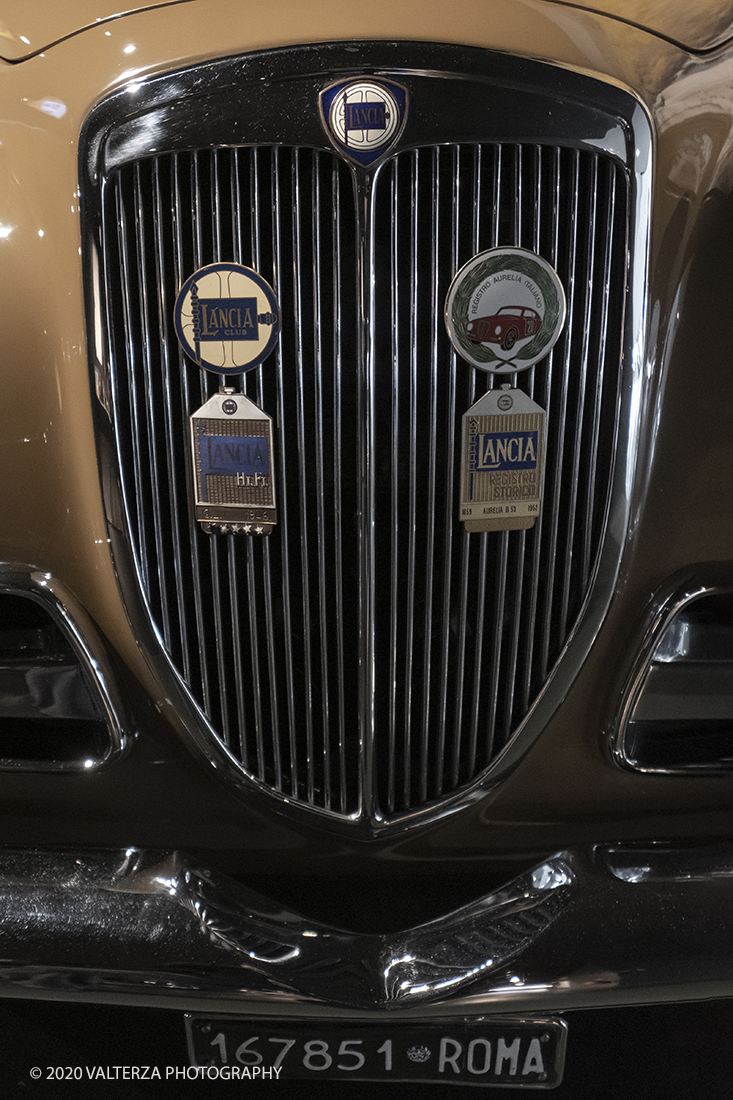 _DSF1558.jpg - 30/01/2020. Torino: Al Mauto una mostra dedicata ai 70 anni del mito torinese Lancia Aurelia.Il Museo Nazionale dellâ€™Automobile di Torino ha inaugurato la mostra "LANCIA AURELIA 1950 â€“ 2020. MITO SENZA TEMPO", uno straordinario percorso espositivo, che racconta, con il contributo di 18 esemplari dâ€™eccezione â€“ di serie e fuoriserie â€“ lâ€™evoluzione del modello presentato per la prima volta al pubblico proprio a Torino nel 1950.â€œ Nella foto Lancia Aurelia B53 Viotti 1952 (Giardinetta)