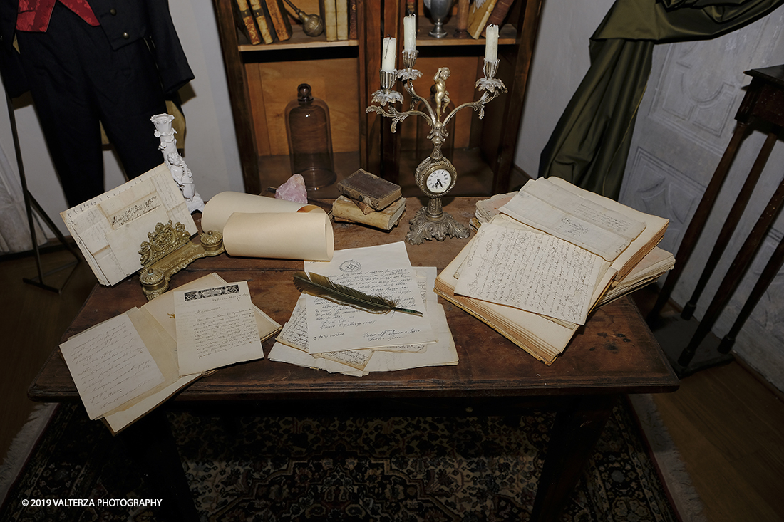 _DSF6691.jpg - 16-02-2019. Vinovo. La mostra dedicata alla Regia Manifattura di Vinovo. Nella foto sala AgliÃ¨ allestimento della biblioteca