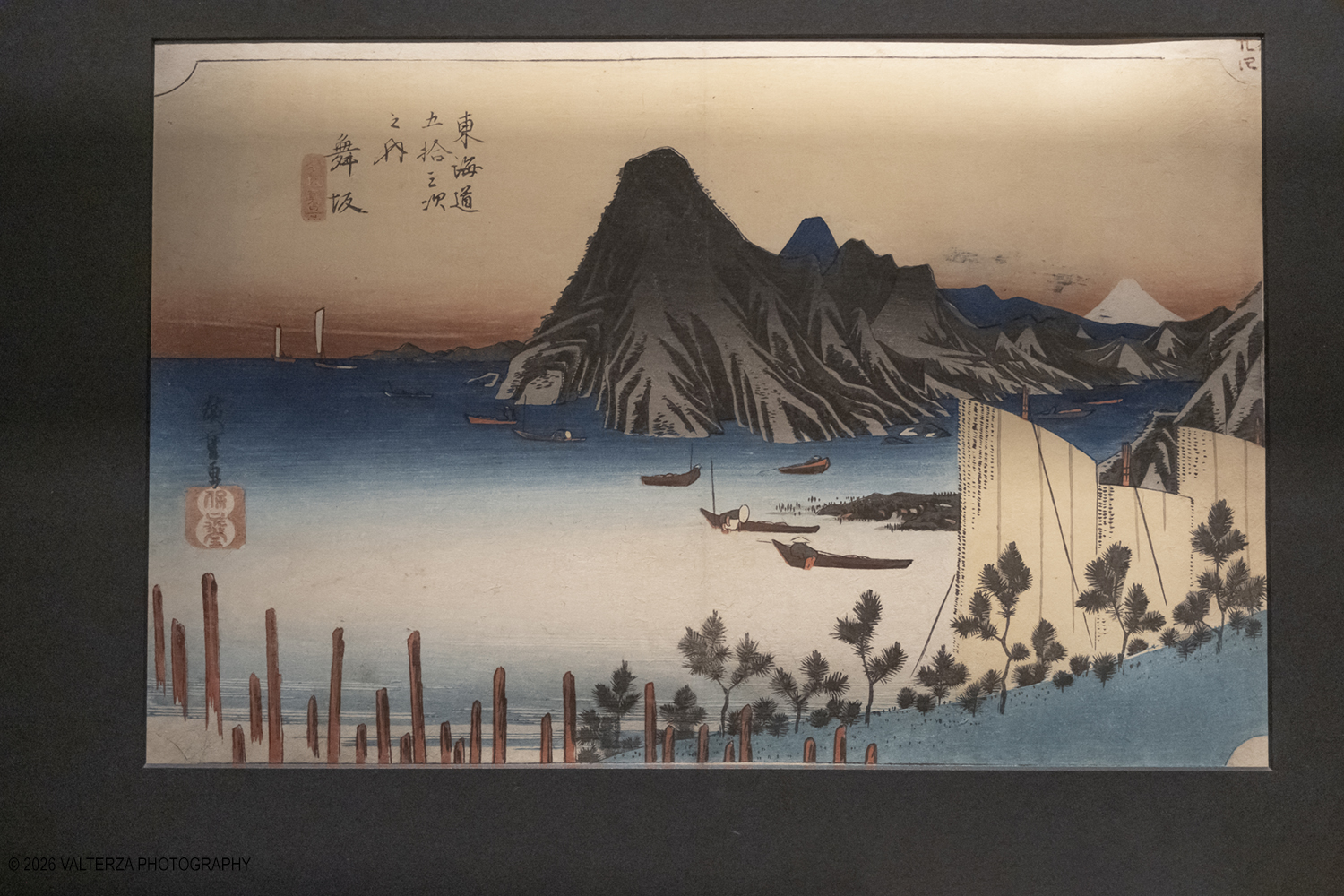 _DSF6495.jpg - 23/07/2026. Torino. Paesaggi da sogno / Dreamscapes Le 53 stazioni della TokaidoIl MAO presenta la mostra dedicata allâ€™omonima serie di stampe di Hiroshige che ci trasporta sulla leggendaria Via del Mare Orientale, fra lâ€™antica capitale imperiale Kyoto ed Edo, lâ€™odierna Tokyo. Nella foto Maisaka, vista di Imagiri
