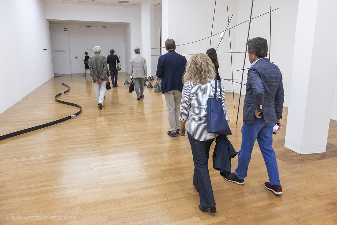 _DSF5283.jpg - 18-09-2019- Torino. La mostra antologica racconta 55 anni del lavoro di Paolo Icaro, DAL 1964 al 2019, compendiati in una cinquantina di opere, alcune realizzate appositamente per l'esposizione. Nella foto una delle sale dell'esposizione.