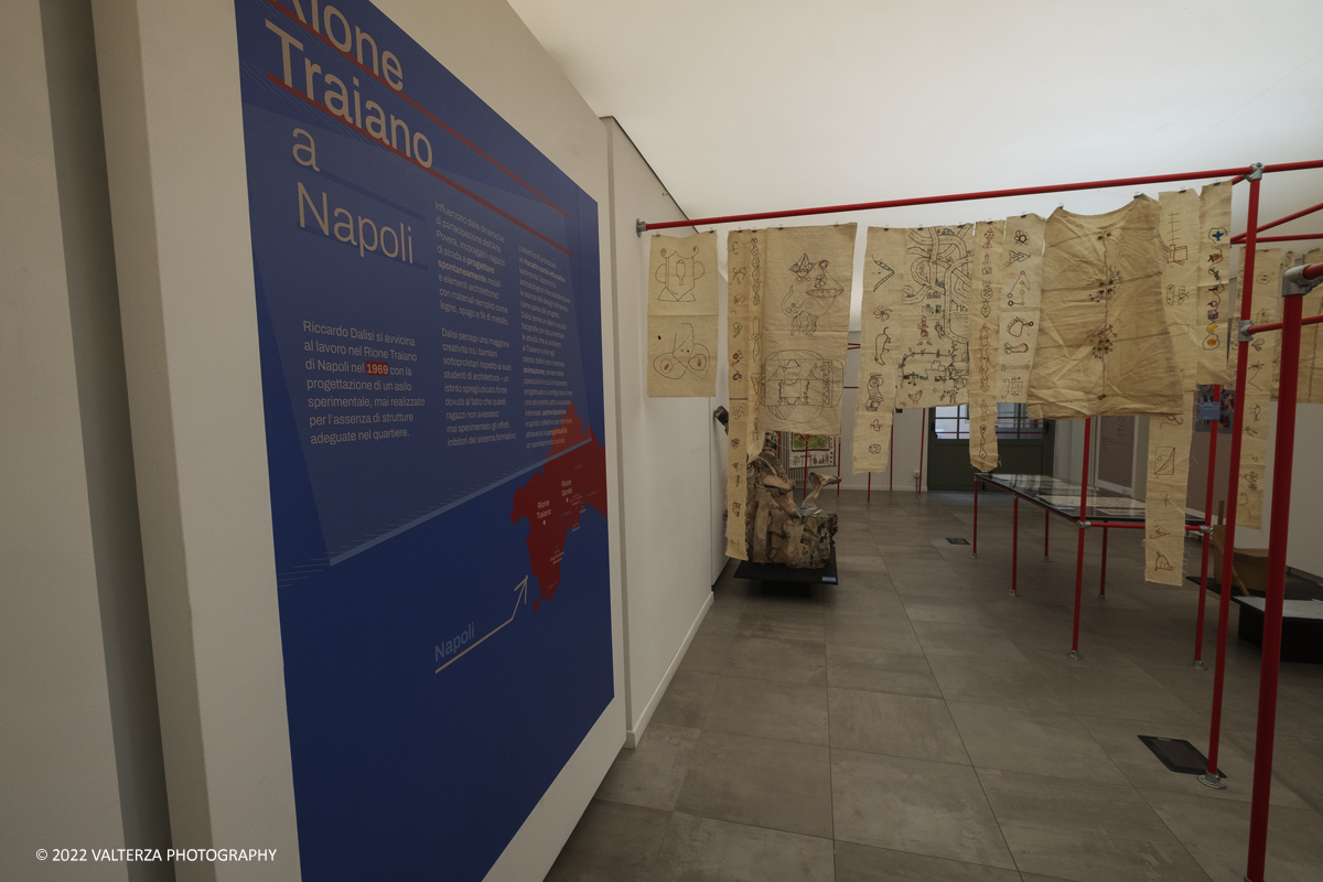 _DSF8769.jpg - 04/05/2022. Torino. Al circolo del Design Riccardo Dalisi e la Partecipazione come progetto. Nella foto parte dell'allestimento della mostra