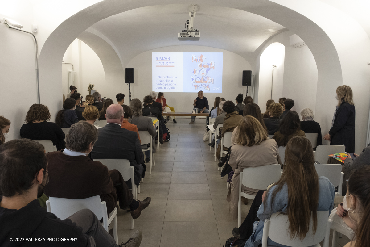 _DSF8965.jpg - 04/05/2022. Torino. Al circolo del Design Riccardo Dalisi e la Partecipazione come progetto. Nella foto un momento della conferenza di prentazione della mostra