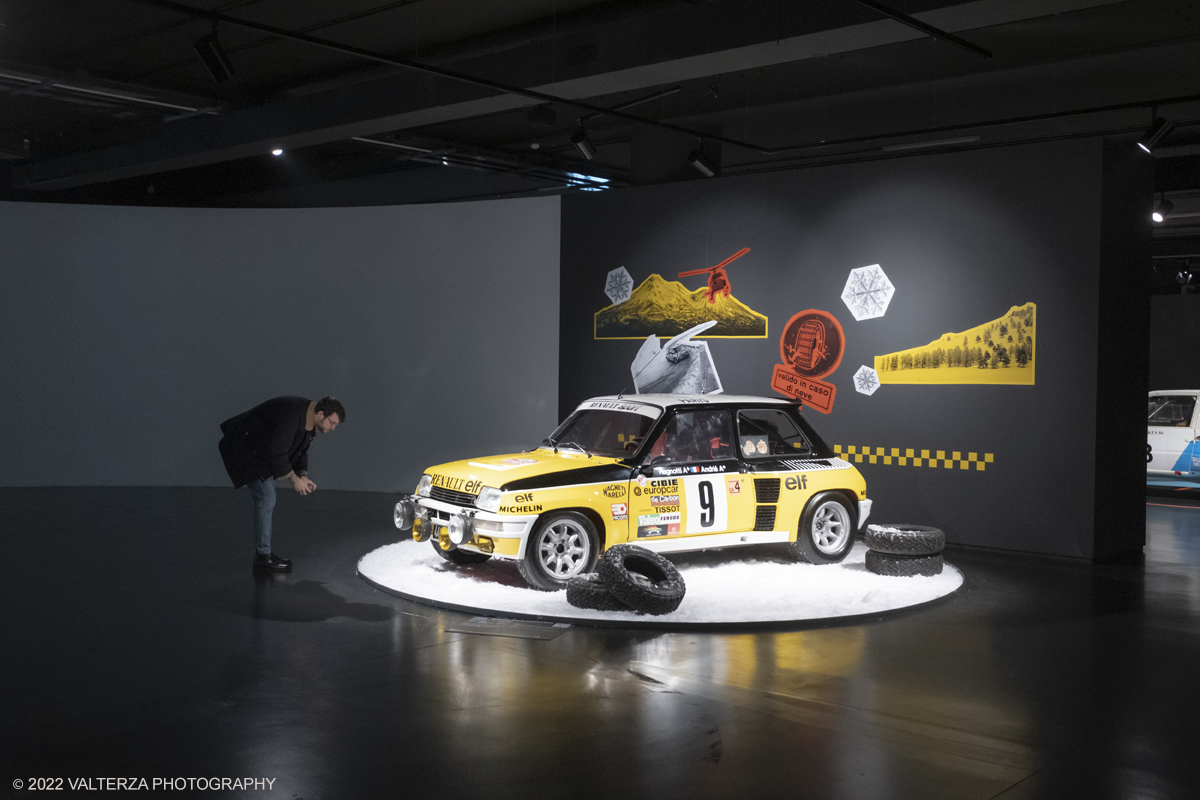 _DSF4512.jpg - 26/10/2022. Torino. Si Ã¨ inaugurata al Mauto The Golden Age Of Rally, viaggio nellâ€™epoca dâ€™oro di questa disciplina sportiva attraverso un'esposizione inedita nel panorama internazionale, che porta per la prima volta in mostra, dal 27 ottobre 2022 al 2 maggio 2023, una delle collezioni piÃ¹ importanti al mondo, quella della Fondazione Gino Macaluso per lâ€™Auto Storica. Nella foto in visita alla mostra