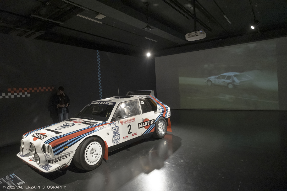 _DSF4564.jpg - 26/10/2022. Torino. Si Ã¨ inaugurata al Mauto The Golden Age Of Rally, viaggio nellâ€™epoca dâ€™oro di questa disciplina sportiva attraverso un'esposizione inedita nel panorama internazionale, che porta per la prima volta in mostra, dal 27 ottobre 2022 al 2 maggio 2023, una delle collezioni piÃ¹ importanti al mondo, quella della Fondazione Gino Macaluso per lâ€™Auto Storica. Nella foto Lancia Delta S4, 1986