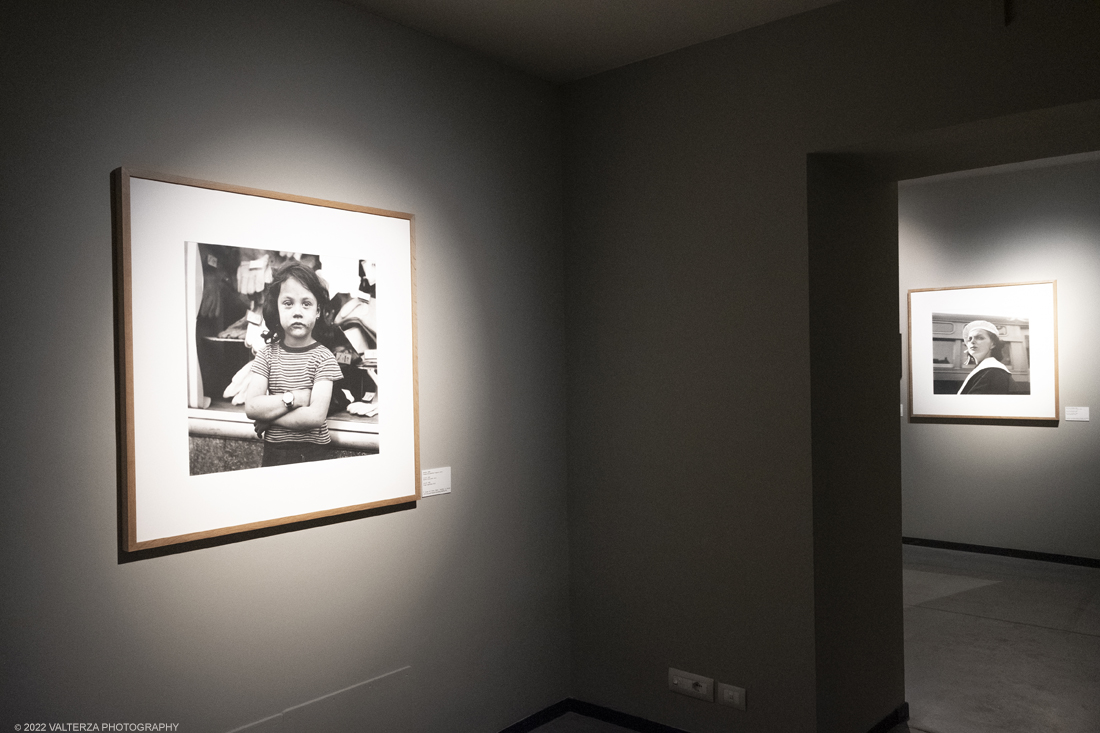 _DSF3481.jpg - 09/02/2022. Torino. Lâ€™esposizione si prefigge di raccontare aspetti sconosciuti o poco noti della misteriosa vicenda umana e artistica di Vivian Maier, approfondendo nuovi capitoli o proponendo lavori finora inediti, come la serie di scatti realizzati durante il suo viaggio in Italia, in particolare a Torino e Genova, nellâ€™estate del 1959. Nella foto immagini dalla sezione ritratti