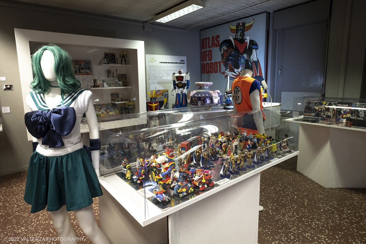 _DSF9755.jpg - 10/12/2022. Torino. 1000 metri quadri di esposizioneper raccontare i 1000 volti del fantastico â€“ dal gotico alla fantascienza, dallâ€™horror al fantasy â€“ e per sviluppare un laboratorio transmediale permanente, senza perdere il tradizionale â€œsense of  wonderâ€� dellâ€™immaginario fantastico della modernitÃ . Nella foto La sala Anime, una sala interamente dedicata ai cartoni animati e ai toys da collezione giapponesi.
