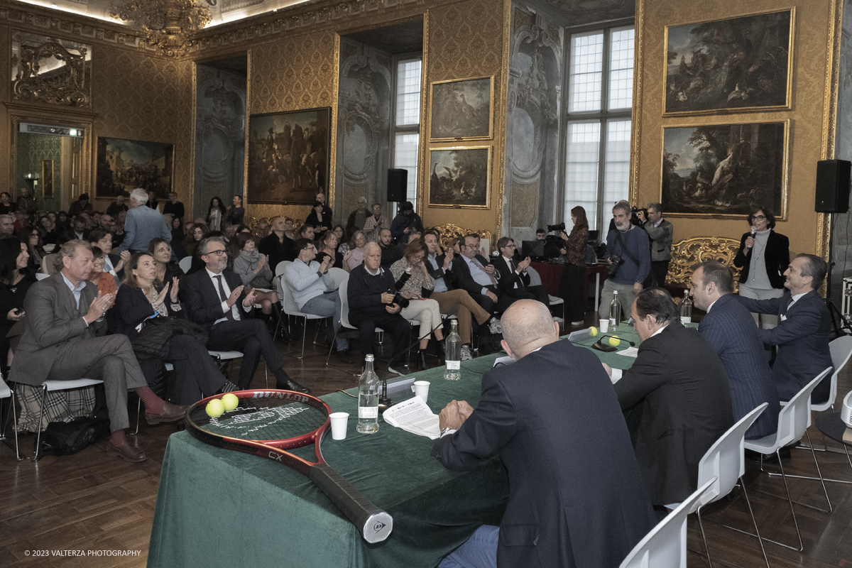 _DSF2138.jpg - 23/10/2023. Torino. le Nitto ATP Finals, Conferenza stampa di presentazione. Nella foto un momento della conferenza stampa