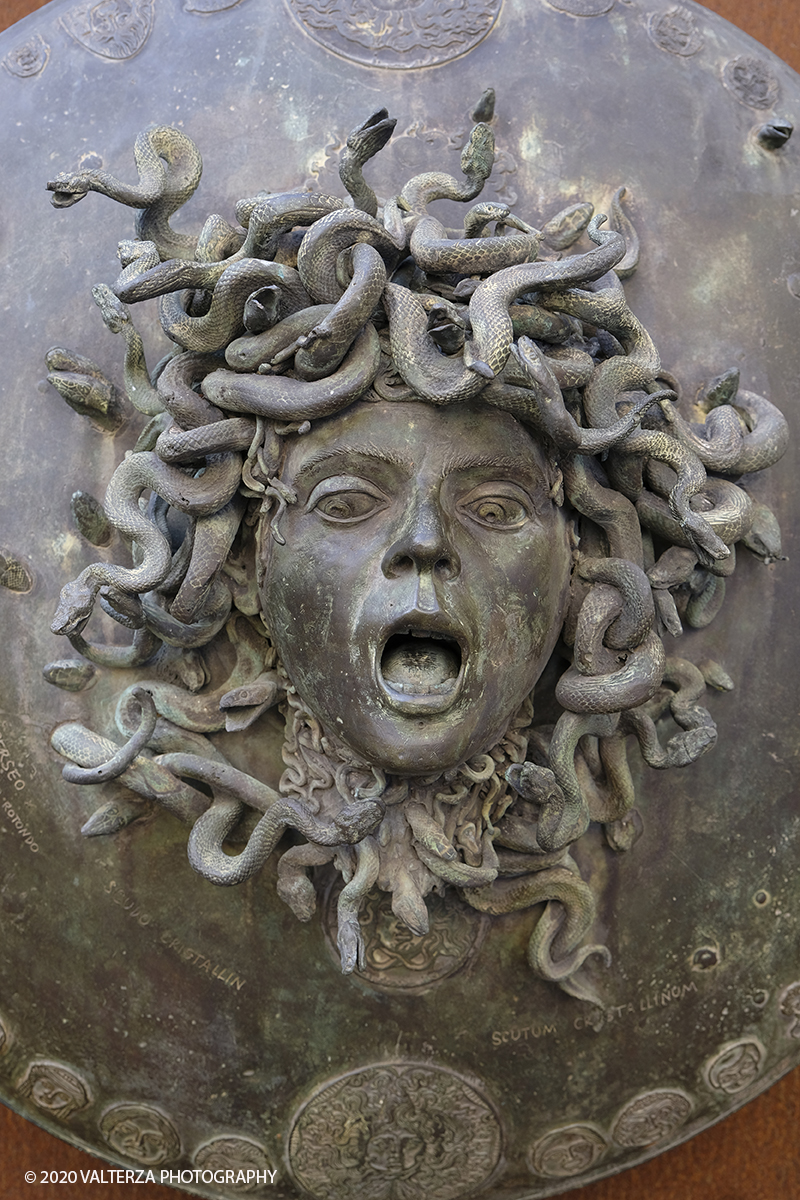 _DSF1480.jpg - 08/07/2020. Torino. Omaggio ai grandi maestri della scultura contemporanea. Museo Accorsi Ometto. Nella foto Artista Ivan Theimer, opera Medusa 2005