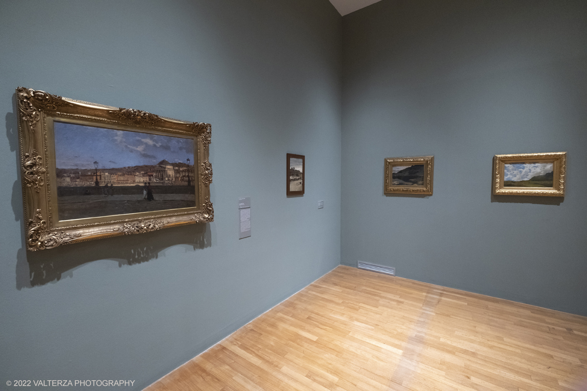 DSCF3143.jpg - 06/10/2022. Torino. Mostra delle Collezioni GAM dall'unitÃ  d'Italia all'alba del Novecento. Nella foto parte dell'allestimento della mostra