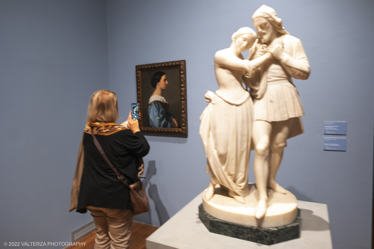 DSCF3374.jpg - 06/10/2022. Torino. Mostra delle Collezioni GAM dall'unitÃ  d'Italia all'alba del Novecento. Nella foto in visita alla mostra
