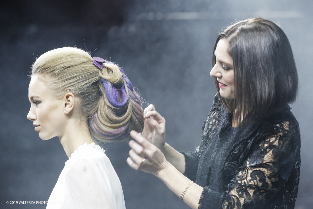 _X9B2757.jpg - 17/11/2019. Torino. Gli On Hair Show nascono dieci anni fa dallâ€™esperienza nel settore di Cosmoprof Worldwide Bologna. Oggi rappresentano l'unico evento italiano interamente dedicato agli hairstylist. Nella foto lo Show di Gandini Team per Vitality's