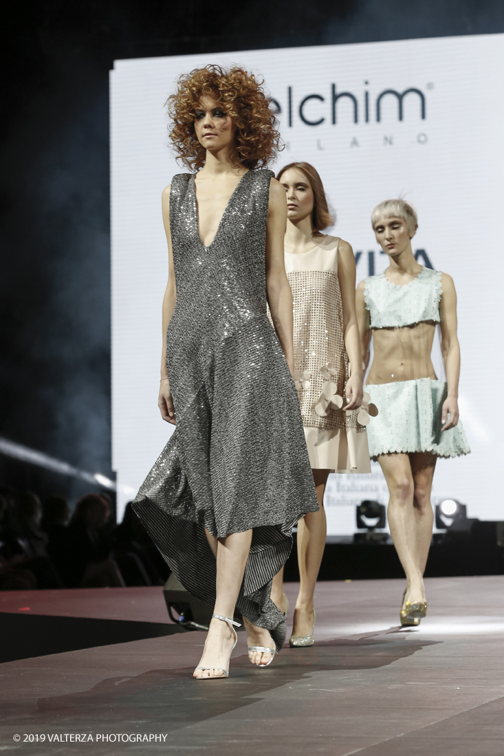 _X9B3157.jpg - 17/11/2019. Torino. Gli On Hair Show nascono dieci anni fa dallâ€™esperienza nel settore di Cosmoprof Worldwide Bologna. Oggi rappresentano l'unico evento italiano interamente dedicato agli hairstylist. Nella foto lo Show di Medavita in partnership con Elchim e AEIM