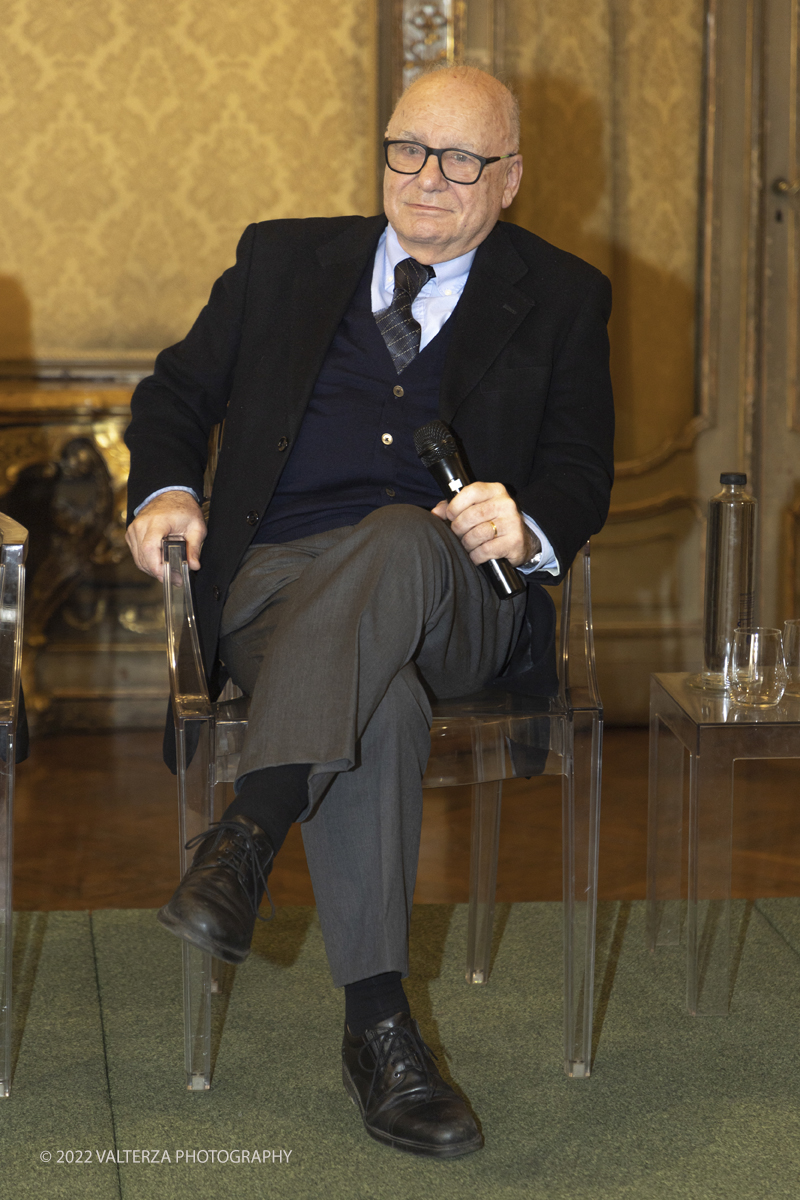 _G5A0049.jpg - 24/01/2023. Torino. Celebrazione dei venti anni di attivitÃ  della casa editrice Paola Caramella. Nella foto  Giancarlo Genta