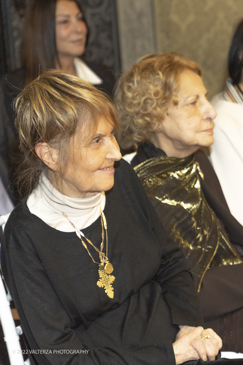 _G5A0099.jpg - 24/01/2023. Torino. Celebrazione dei venti anni di attivitÃ  della casa editrice Paola Caramella. Nella foto Carla Grimaldi e Maria Terranova Ieva