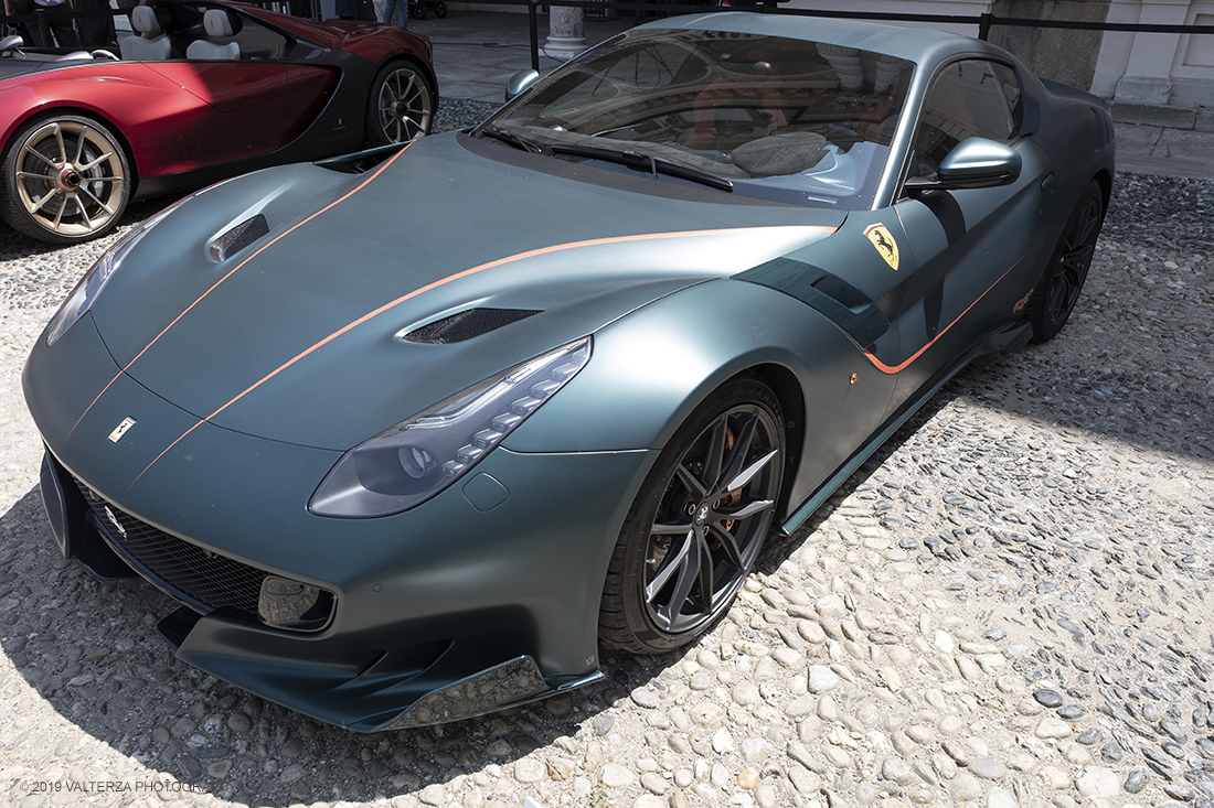 DSCF9640.jpg - 19/06/2019. Torino, apertura al Parco del Valentino dell'edizione record del Motor Show con la partecipazione di 54 brand e numerosi eventi dedicati al mondo dell'auto nell'arco di 5 giorni. Nella foto una Ferrari F12 TDF (serie limitata)