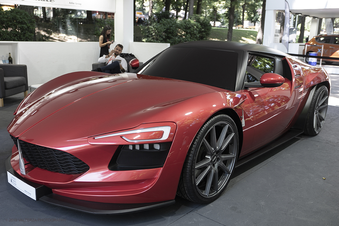 DSCF9693.jpg - 19/06/2019. Torino, apertura al Parco del Valentino dell'edizione record del Motor Show con la partecipazione di 54 brand e numerosi eventi dedicati al mondo dell'auto nell'arco di 5 giorni. Nella foto la nuova Almas di Mole Automobiles