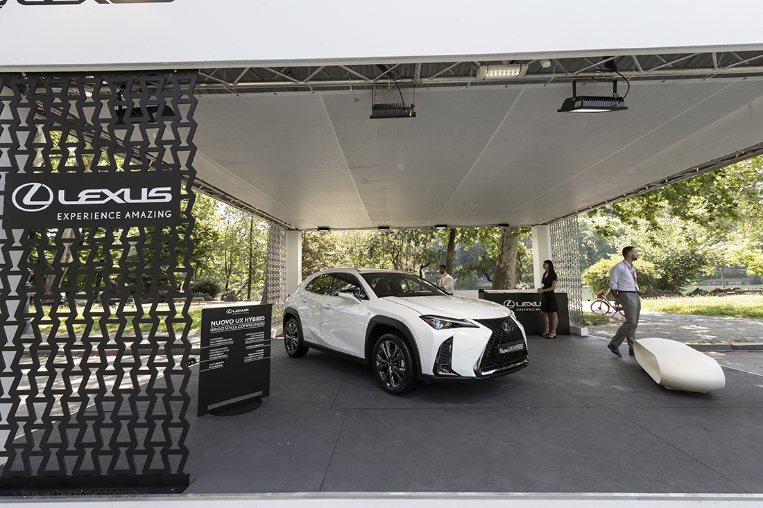 _G3I0814.jpg - 19/06/2019. Torino, apertura al Parco del Valentino dell'edizione record del Motor Show con la partecipazione di 54 brand e numerosi eventi dedicati al mondo dell'auto nell'arco di 5 giorni. Nella foto lo stand della Lexus