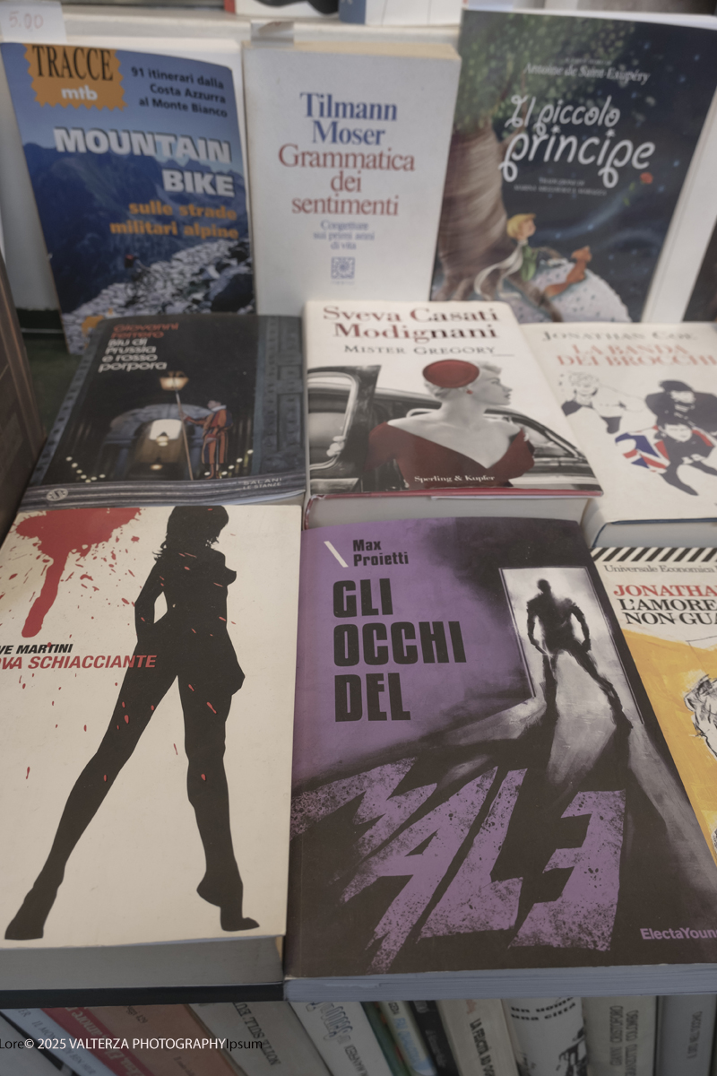 DSCF0285.jpg - 04/10/205. Torimo. Torino ha appena festeggiato il 18° compleanno di Portici di Carta, l'evento che da quasi due decenni trasforma il centro città in una grande libreria a cielo aperto ì, nella foto epositori e visitatorei in via PO