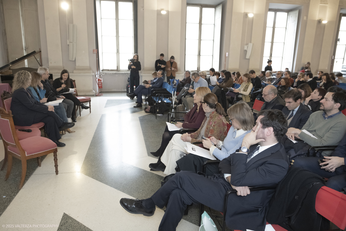 _DSF5363.jpg - 04/92/2025. Torino. Accademia Albertina, conferenza stampa per prime anticipazioni sulla seconda edizione di EXPOSED Torino Foto Festival. Nella foto un momento della conferenza stampa