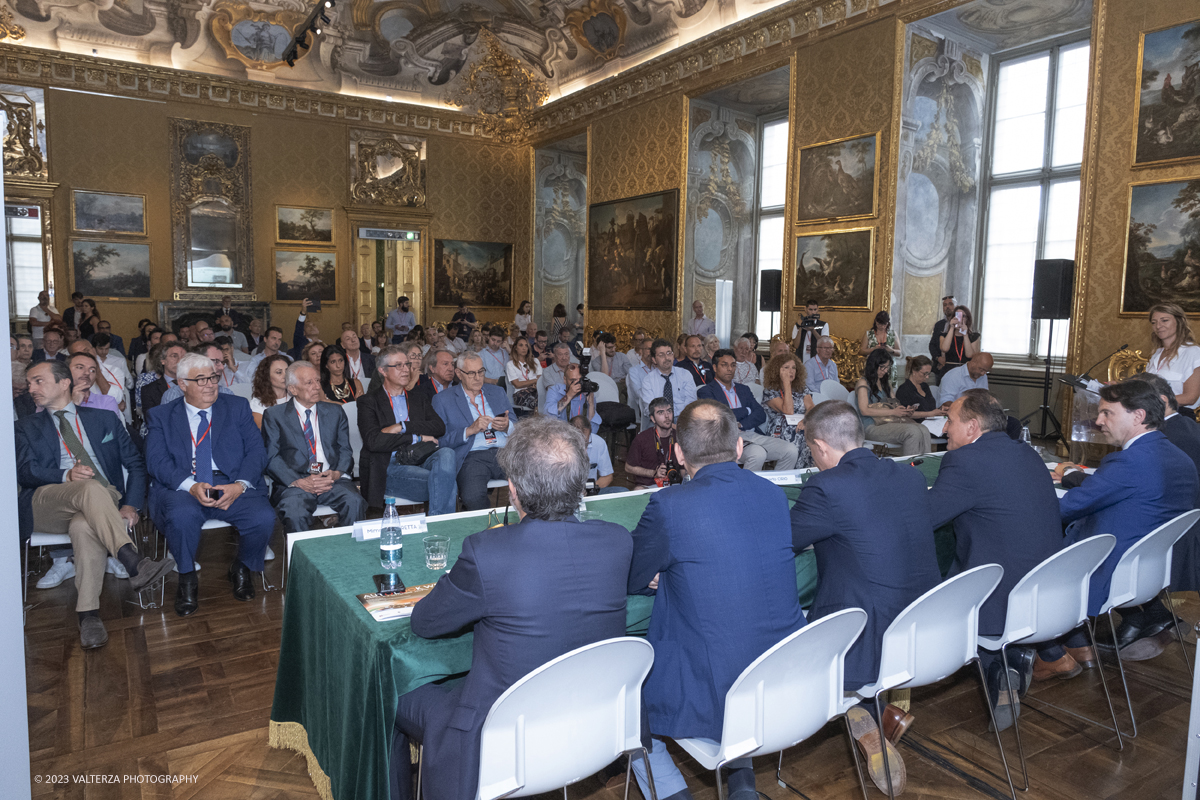 _DSF7713.jpg - 13/07/2023. Torino. Presentata l'edizione Otlook Week 2023 dal 2 al 4 settembre 2023 a Torino il meglio delle auto e delle moto che hanno fatto la storia delle corse. Nella foto un momento della conferenza stampa