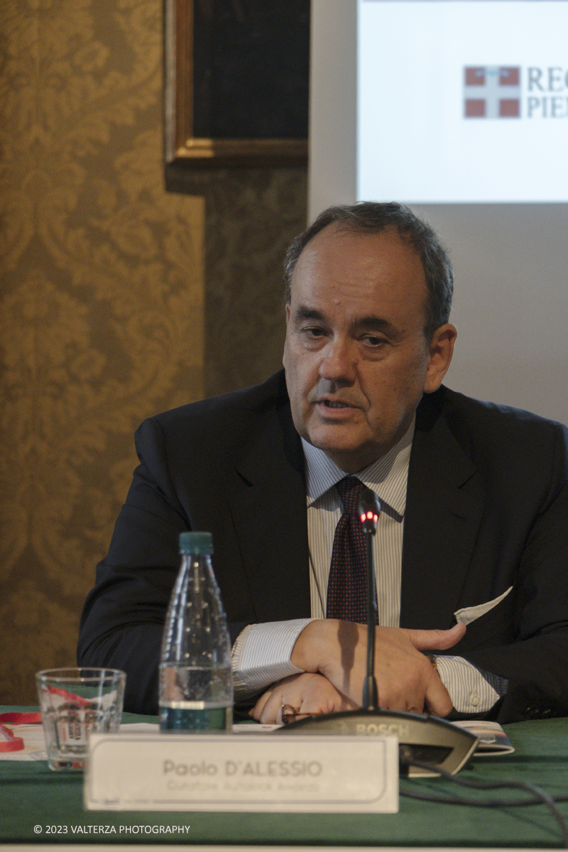_DSF7824.jpg - 13/07/2023. Torino. Presentata l'edizione Otlook Week 2023 dal 2 al 4 settembre 2023 a Torino il meglio delle auto e delle moto che hanno fatto la storia delle corse. Nella foto Paolo D' Alessio curatore degli Autolook Awards