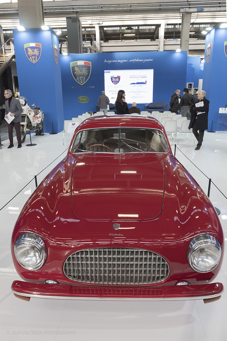 _DSF1870.jpg - 30/01/2020. Torino.  Lingotto Fiere. Automotoclub Storico Italiano e Pininfarina organizzano il â€œConcorso dâ€™Eleganza CittÃ  di Torinoâ€�, evento in programma sabato 30 maggio nella prestigiosa cornice di Piazza San Carlo. Nella foto lo stand dell'ASI ad AutomotoretrÃ²